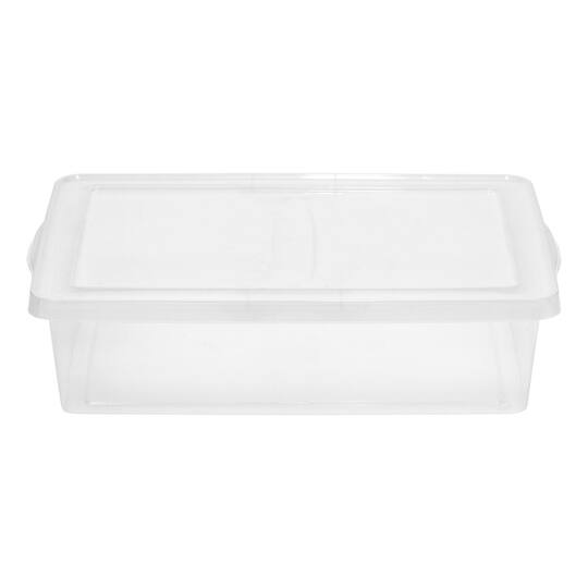 IRIS® 28qt. Clear Snap Top Storage Boxes, 3ct.